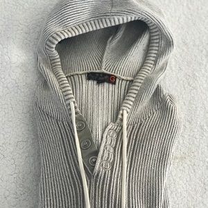 Gray Guess Hoodie